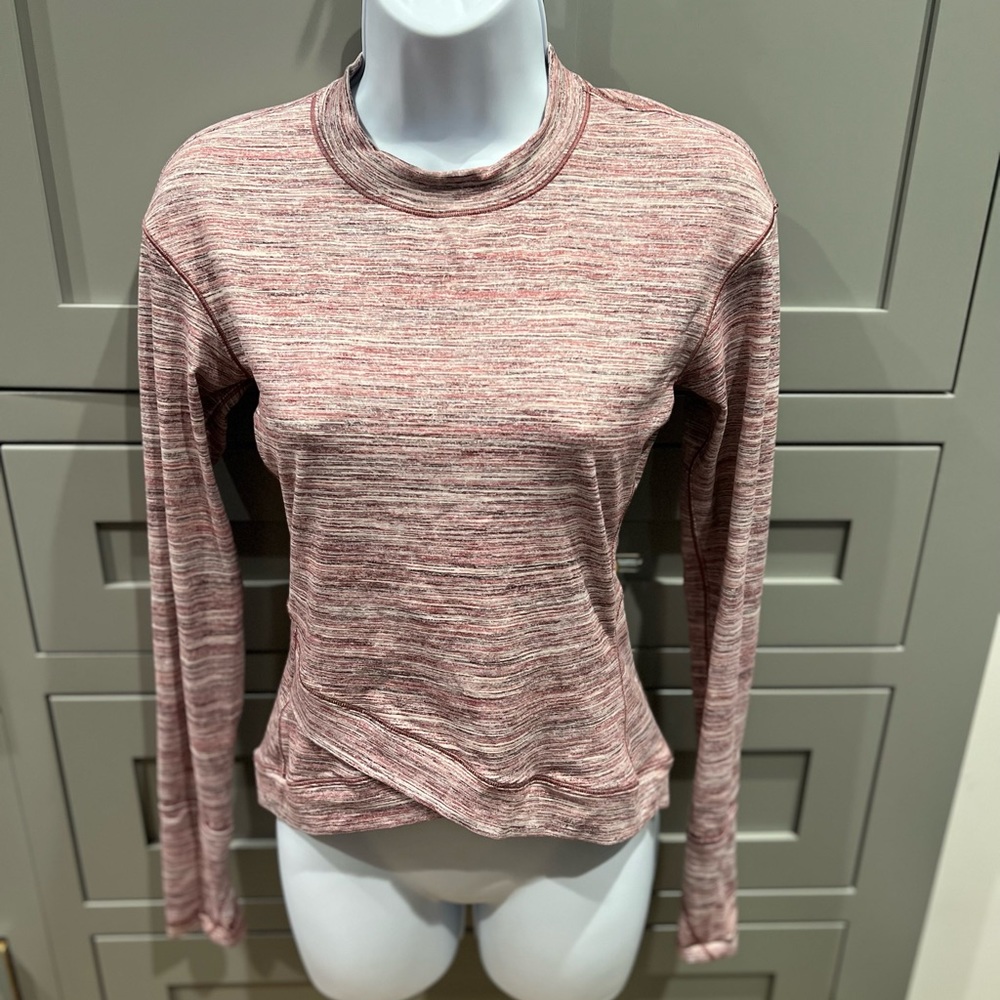 Lululemon cross front long sleeve